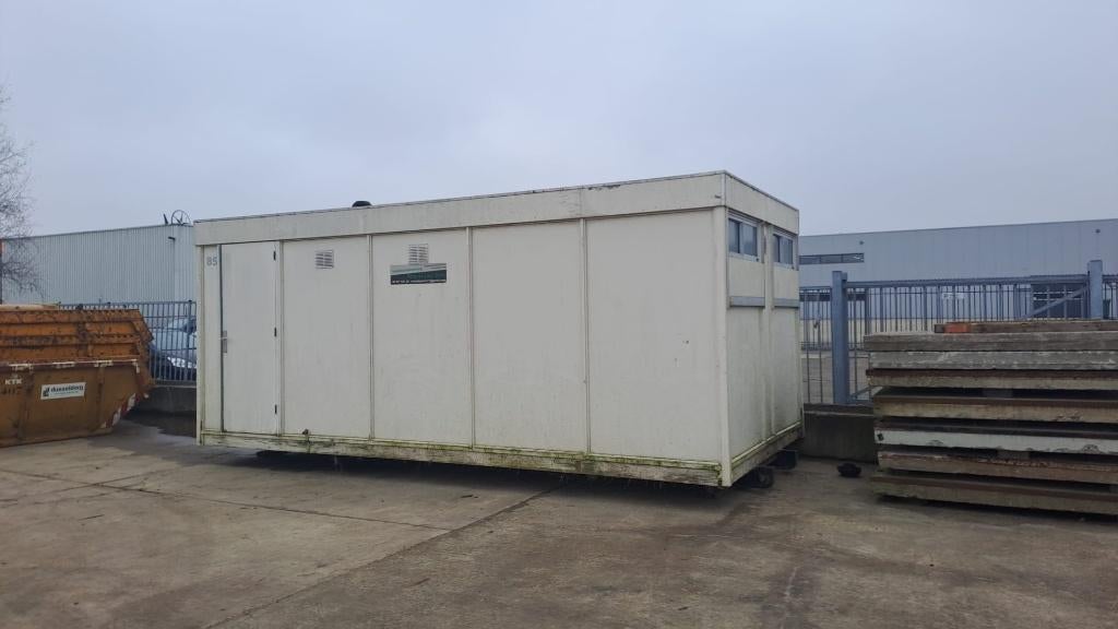 Grote toiletunit verwarmd met containerslede 628x300, Ophalen, Gebruikt, Overige typen, Overige