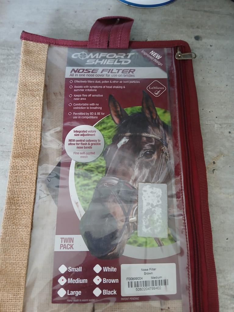 Lemieux nose filter, Ophalen, Nieuw, Dressuur