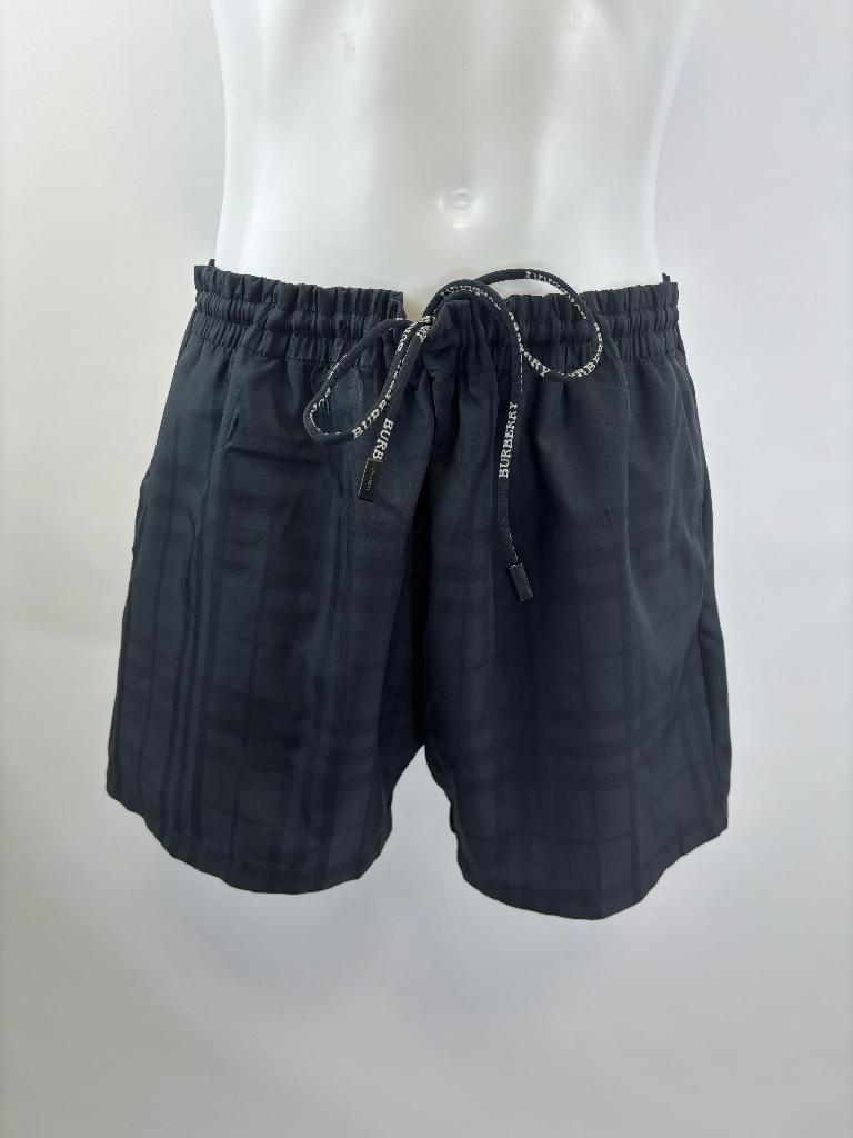 BURBERRY Donkerblauw ruit HEREN zwemshort  Maat XL, Blauw, Maat 56/58 (XL), Ophalen of Verzenden, Zwemshort