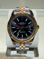 Rolex datjust goud zwart, Zwart, IOS, Nieuw, Ophalen of Verzenden