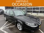 Saab 9-5 Estate 2.3 Turbo Aero (bj 2007, automaat), Auto's, Automaat, 12 maanden, Beige, 4 cilinders