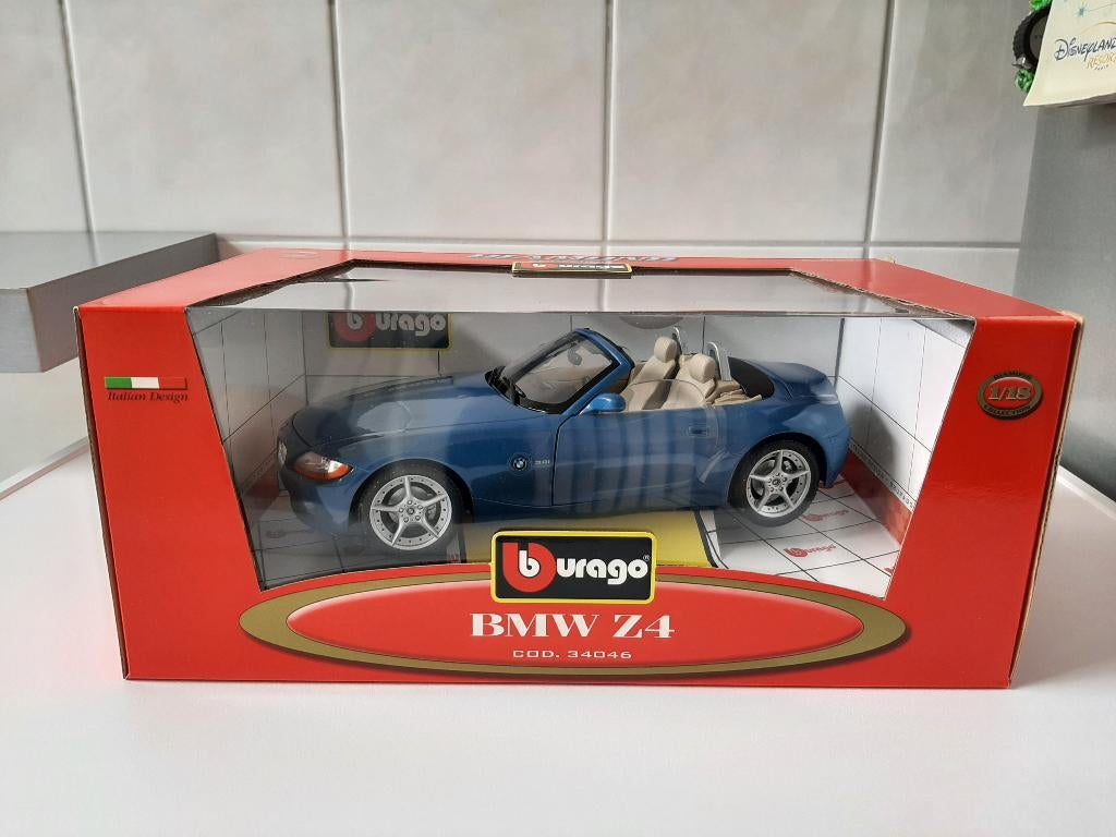 Bburago BMW Z4 1/18, Hobby en Vrije tijd, Modelauto's | 1:18, Ophalen of Verzenden, Nieuw, Auto, Bburago