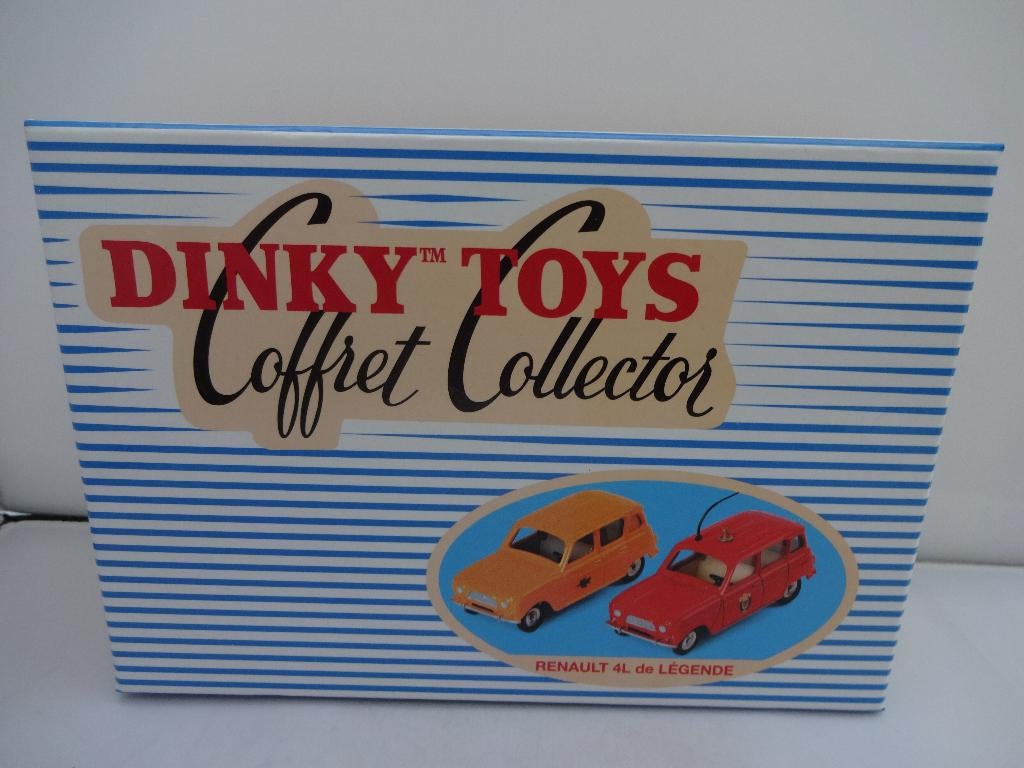 Coffret Collect Box Renault 4L de Légende nr 518P Dinky Toys, Ophalen of Verzenden, Nieuw, Auto, Dinky Toys