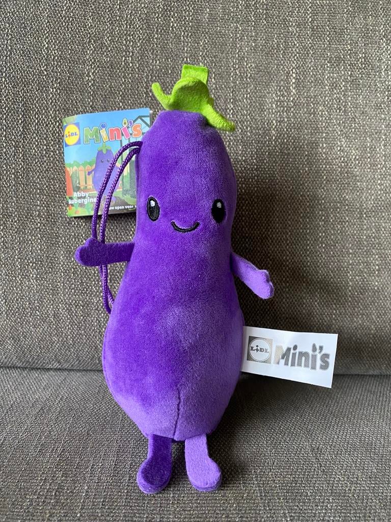 Lidl mini Abby aubergine, Verzamelen, Supermarktacties, Ophalen of Verzenden