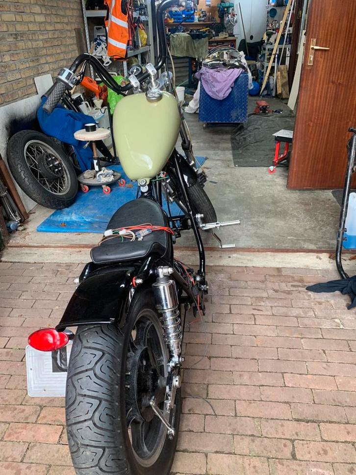 XS 650 chopperframe/rollend gedeelte, Motoren, Onderdelen | Yamaha, Gebruikt, Ophalen of Verzenden