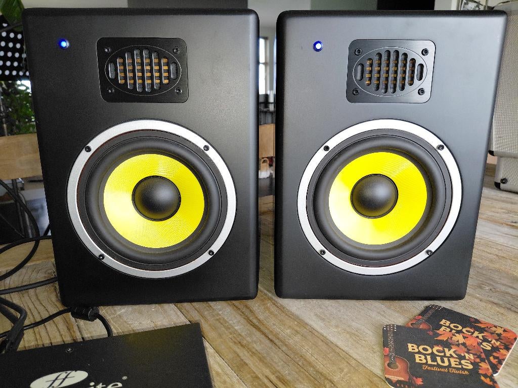 Power dynamics Galax 6, speakers / monitoren, Audio, Tv en Foto, Luidsprekers, Overige typen, Zo goed als nieuw, Minder dan 60 watt