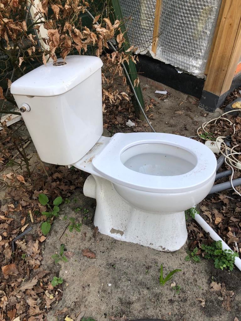 Wc pot, Doe-het-zelf en Verbouw, Sanitair, Ophalen, Zo goed als nieuw, Toilet