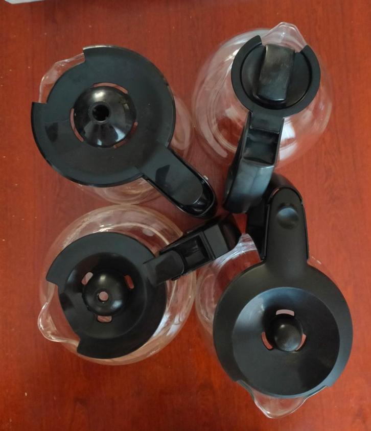 4 Philips koffiekannen - Zo goed als nieuw, Witgoed en Apparatuur, Koffiezetapparaten, Zo goed als nieuw, Gemalen koffie, Overige modellen