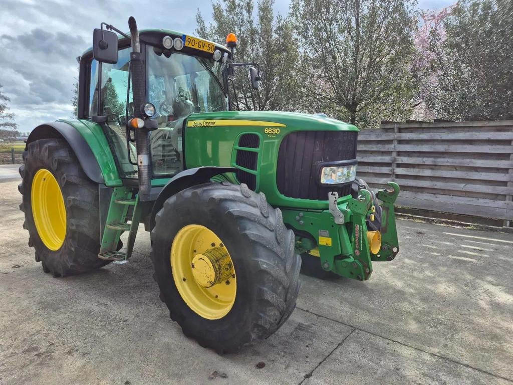 John Deere 6630 Premium Fronthef+PTO (bj 2012), Zakelijke goederen, Agrarisch | Tractoren, Gebruikt, 120 tot 160 Pk, John Deere