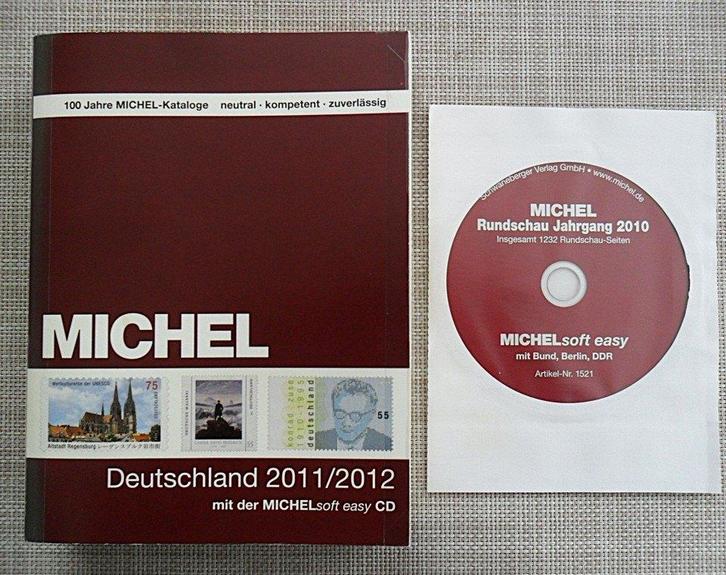 Michel Deutschland Catalogus 2011/2012 + CD Rom 1136 blz., Postzegels en Munten, Postzegels | Toebehoren, Catalogus, Ophalen of Verzenden