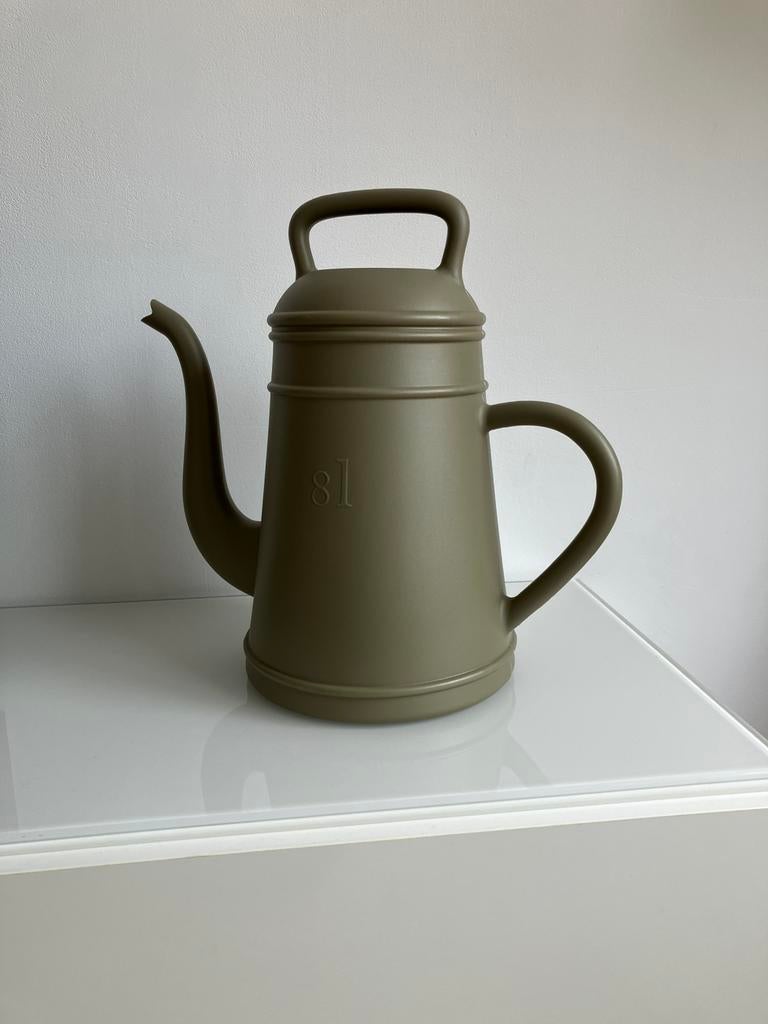 Xala Gieter Lungo 8 liter olijfgrijs, Ophalen of Verzenden, Nieuw, Kunststof