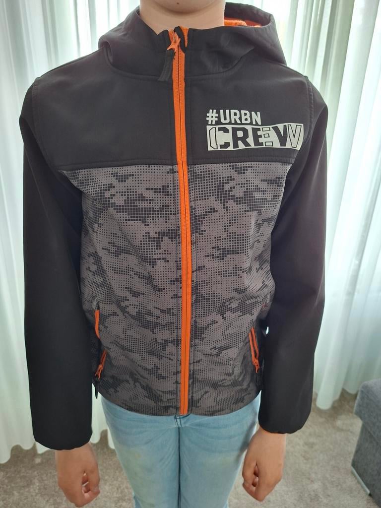 Stoere Y.F.K. softshell jas maat 146/152 voor jongens, Kinderen en Baby's, Kinderkleding | Maat 146, Ophalen of Verzenden, Zo goed als nieuw