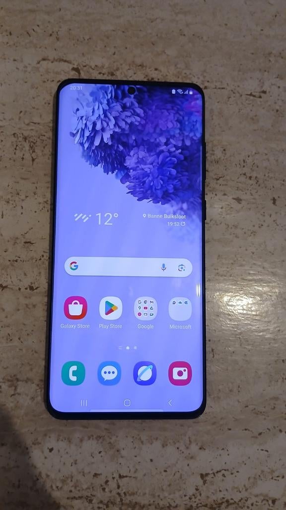 Samsung Galaxy S20 plus 128GB BIJNA NIEUW SIMLOCKVRIJ, Telecommunicatie, Mobiele telefoons | Samsung, Galaxy S20, Zwart, Touchscreen
