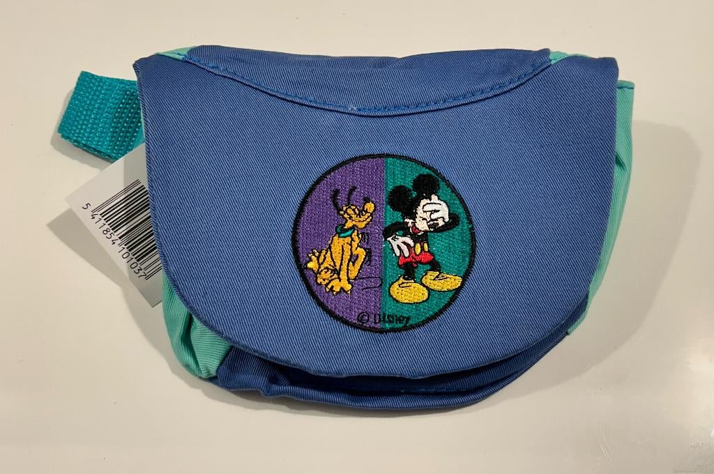 Mickey Mouse blauwgroene buideltas, Kinderen en Baby's, Kindermode-accessoires, Ophalen of Verzenden, Nieuw, Disney