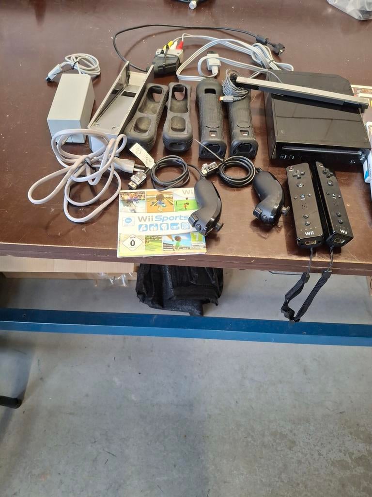 Nintendo Wii Bundel met 10 Spellen en Accessoires, Spelcomputers en Games, Games | Nintendo Wii, Ophalen, Gebruikt, Overige genres