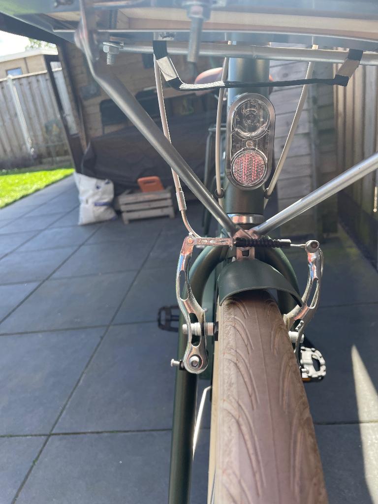 ELOPS Mannen fiets, Velgrem, Versnellingen, Zo goed als nieuw, 65 cm of meer