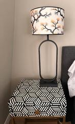 light & living zwart hoge lampenvoet hotel chic 2x, Ophalen of Verzenden, Nieuw, Metaal, 50 tot 75 cm