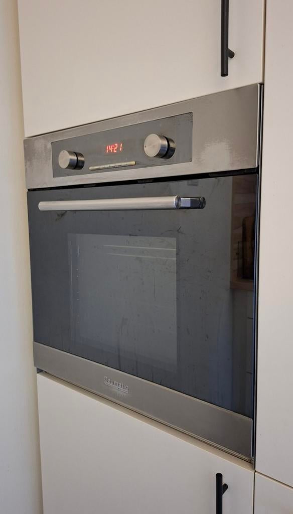 Baumatic P632SS oven Elektrische oven 57 l Roestvrijstaal, Ophalen, Gebruikt, Hete lucht, Inbouw