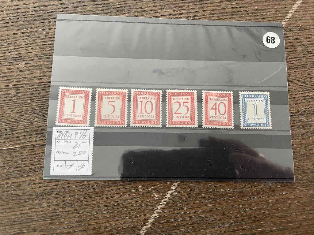 postzegels Nederlands Indie NVPH p1 T/M p6 POSTFRIS (68), Postzegels en Munten, Postzegels | Nederlands-Indië en Nieuw-Guinea