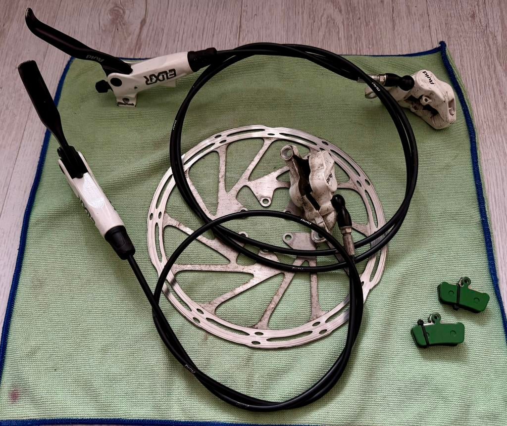 Avid Elixir 7 hydraulische remmen.. Complete set, Fietsen en Brommers, Fietsonderdelen, Remmen, Ophalen of Verzenden, Zo goed als nieuw