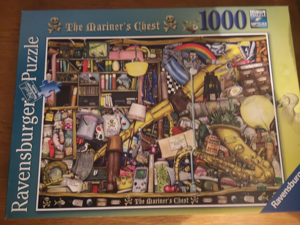 Ravensburger puzzel 1000stuks compleet, Ophalen of Verzenden, 500 t/m 1500 stukjes, Zo goed als nieuw