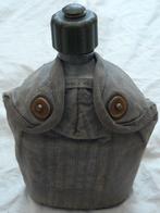 Veldfles / Canteen, met Hoes & Beker, KLu, 1960s.(Nr.1), Ophalen of Verzenden, Luchtmacht, Nederland, Overige typen