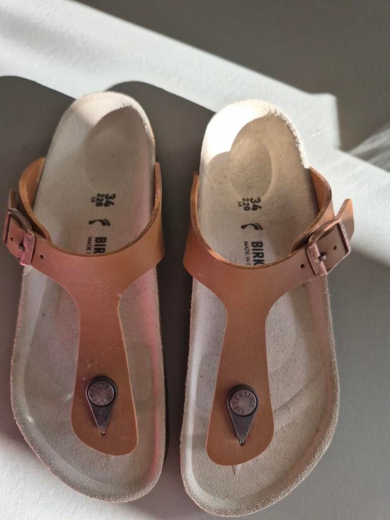 Birckenstock 34 bruin, nieuw, Kleding | Dames, Schoenen, Ophalen of Verzenden, Nieuw, Bruin