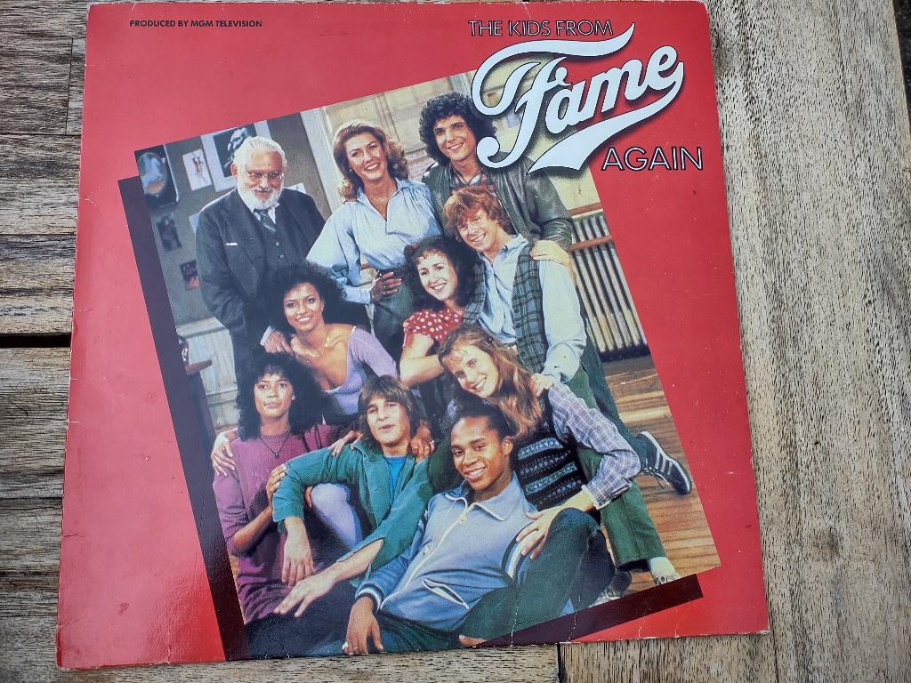 Lp - The kids from Fame again, Cd's en Dvd's, Vinyl | Filmmuziek en Soundtracks, Zo goed als nieuw, 1980 - 1989, 12 inch, Ophalen of Verzenden