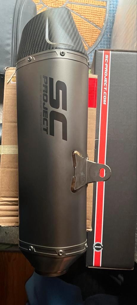 Titanium Uitlaat BMW R1250R/RS - Nieuwstaat!, Motoren, Onderdelen | Overige, Gebruikt, Ophalen of Verzenden