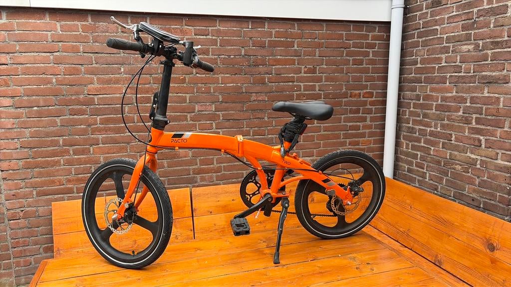 Zo goed als nieuwe vouwfiets Pacto two, Fietsen en Brommers, Fietsen | Vouwfietsen, Ophalen, Zo goed als nieuw, 20 inch of meer