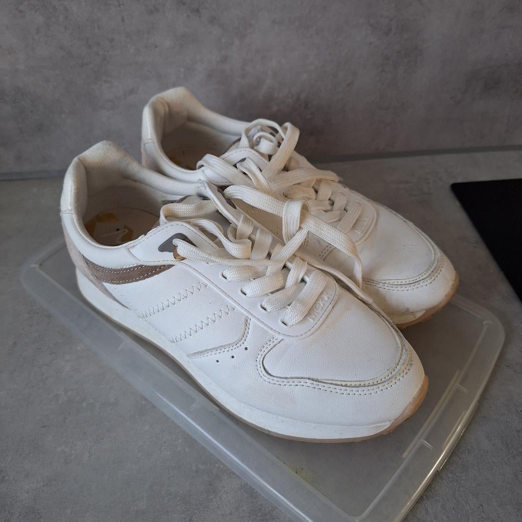 Mexx dames sneackers, Ophalen of Verzenden, Zo goed als nieuw, Zwart, Sneakers of Gympen