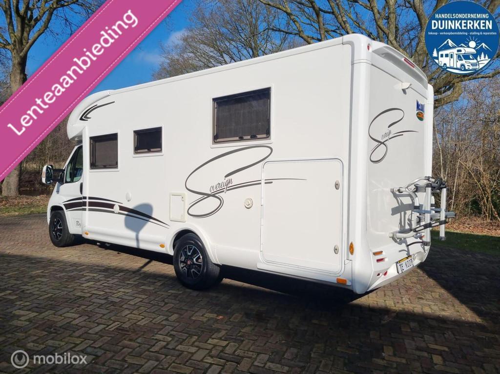 Fiat Mclouis Sovereign, Caravans en Kamperen, Campers, 7 tot 8 meter, Bedrijf, Handelsondernemingduinkerken@gmail.com, Half-integraal