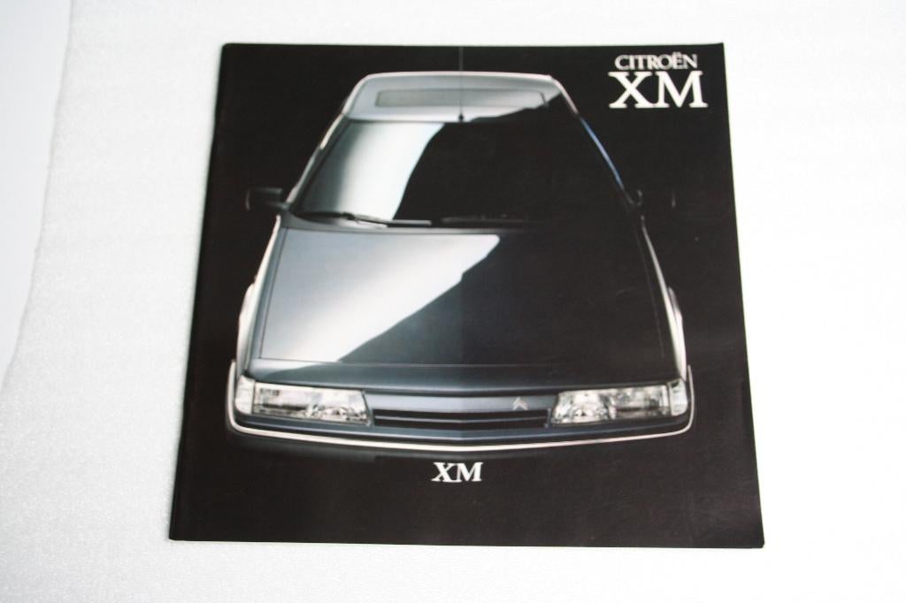 Folder Citroen XM (09-1990) (44), Boeken, Ophalen of Verzenden, Nieuw, Citroën