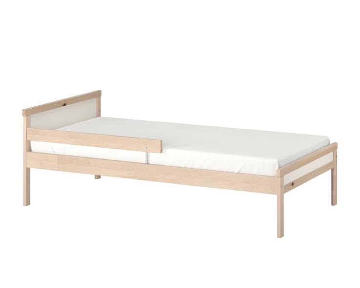 IKEA peuterbed beuken 70 x 160 cm, Kinderen en Baby's, Kinderkamer | Bedden, Ophalen, 70 tot 85 cm, Zo goed als nieuw, Matras