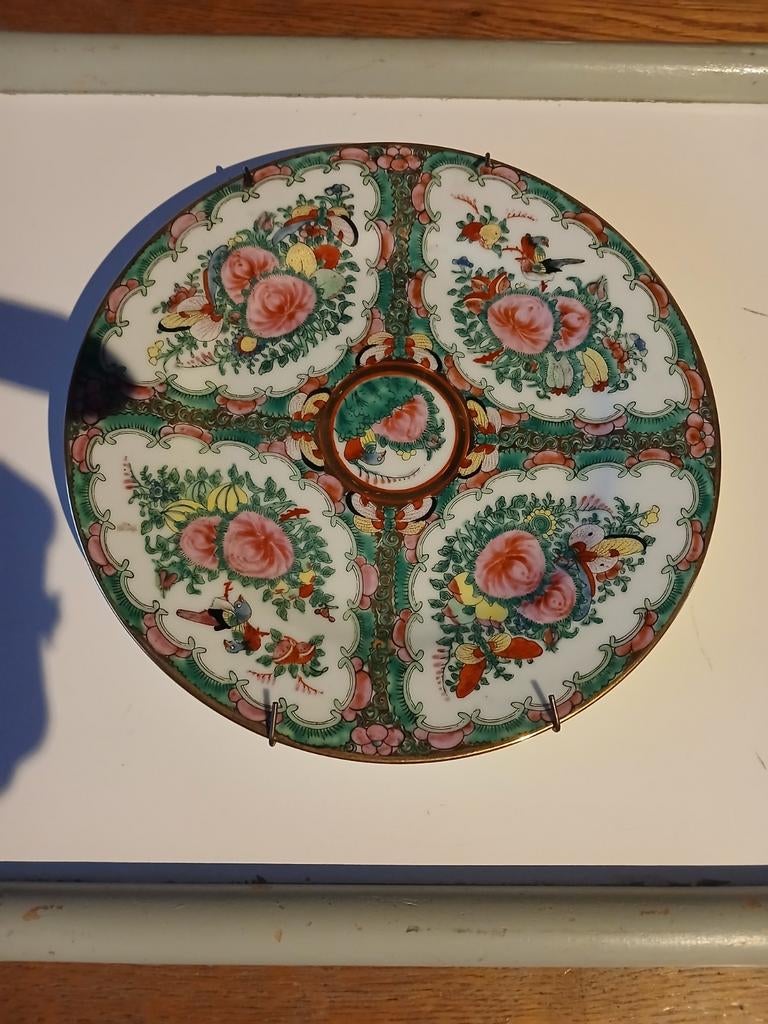 Chinees porseleinen bord, Ophalen of Verzenden