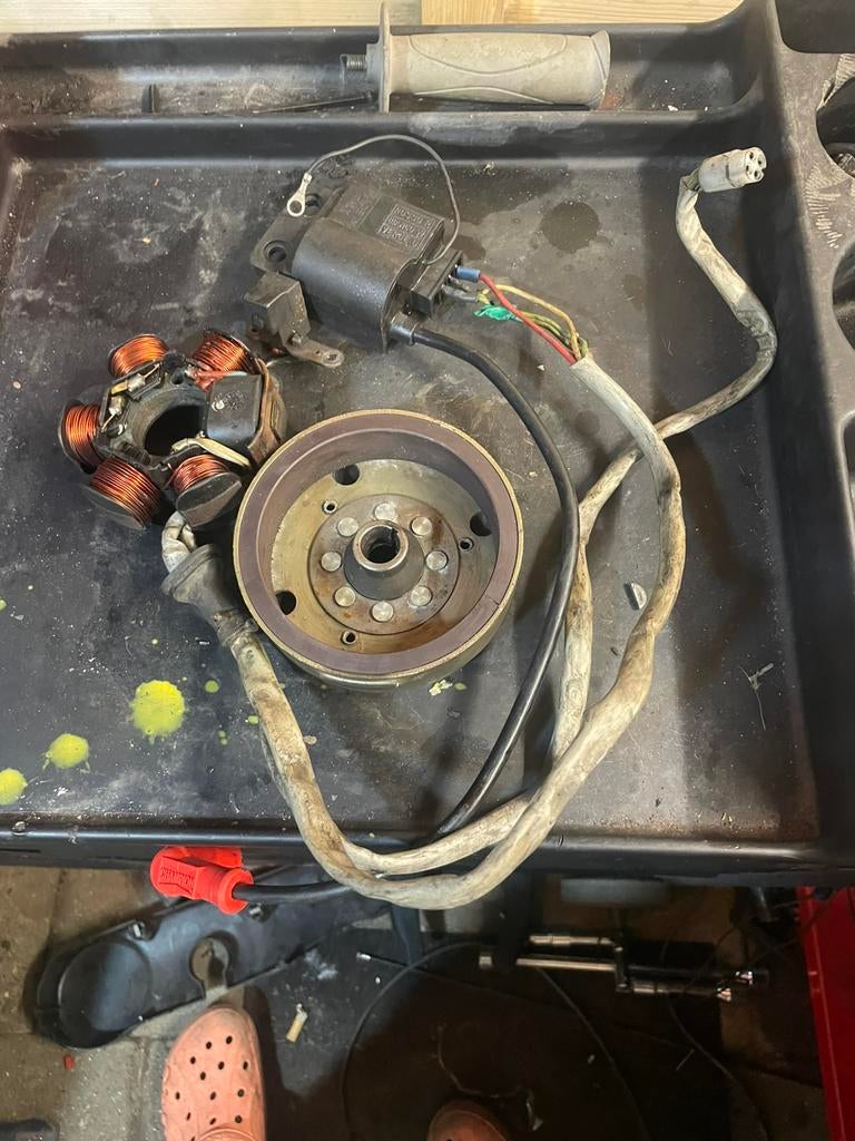 Onsteking set oud type piaggio 2takt, Ophalen of Verzenden, Nieuw