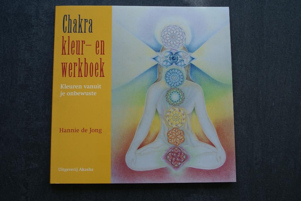 CHAKRA KLEUR en- WERKBOEK.. kleuren vanuit je onbewuste, Boeken, Ophalen of Verzenden, Zo goed als nieuw, Tekenen en Schilderen