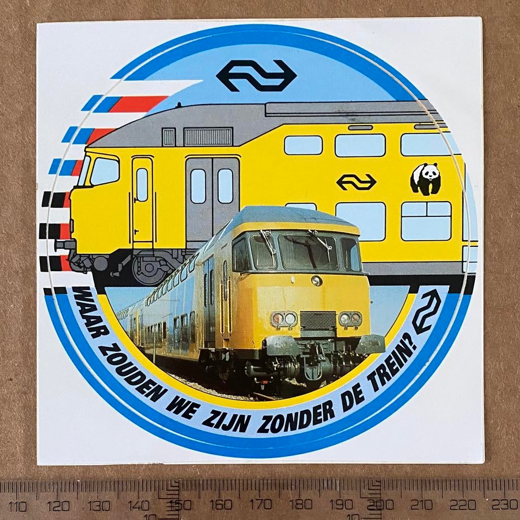 sticker ns, Verzamelen, Verzenden, Zo goed als nieuw