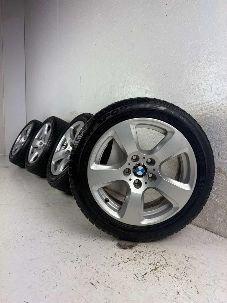 Originele BMW 5 7-Serie velgen 17" 5x120 Style 243 E60 E61, Niet ingevuld, Gebruikt, Banden en Velgen, Niet ingevuld