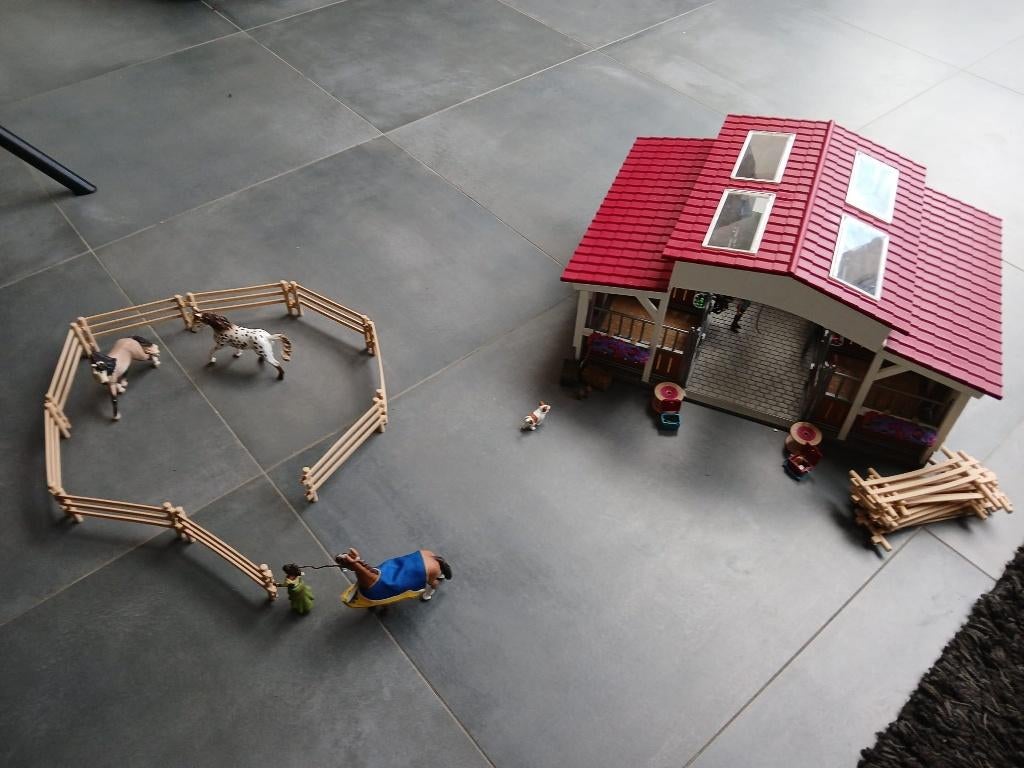 Schleich paardenmanege 42344, Ophalen, Zo goed als nieuw