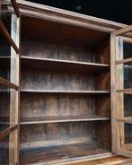 Antieke demontabele winkelkast | Teakhouten buffetkast #2444, Antiek en Kunst, Antiek | Meubels | Kasten, Ophalen of Verzenden