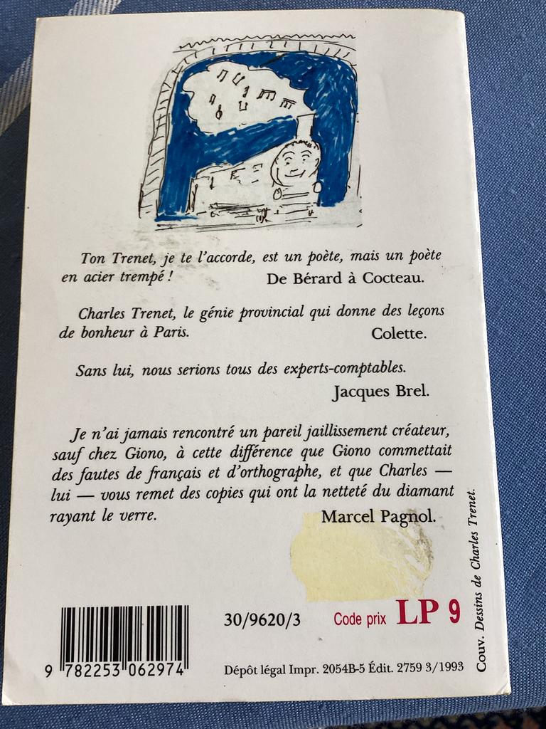 Charles Trenet - Le Jardin Extraordinaire (Songteksten), Ophalen of Verzenden, Zo goed als nieuw, Artiest
