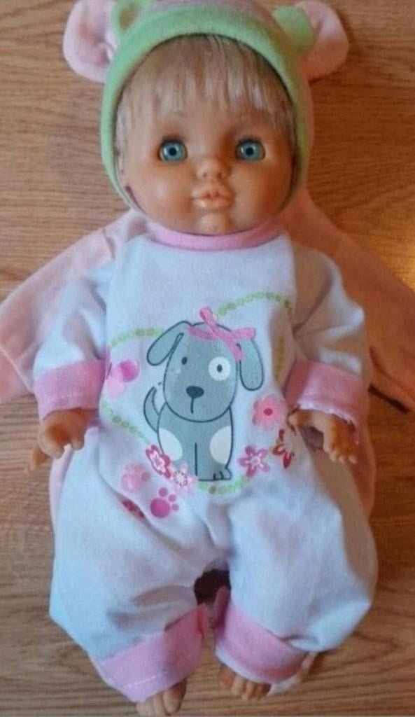 Vintage famosa nenuco pop rubber popje, Ophalen of Verzenden, Gebruikt, Babypop
