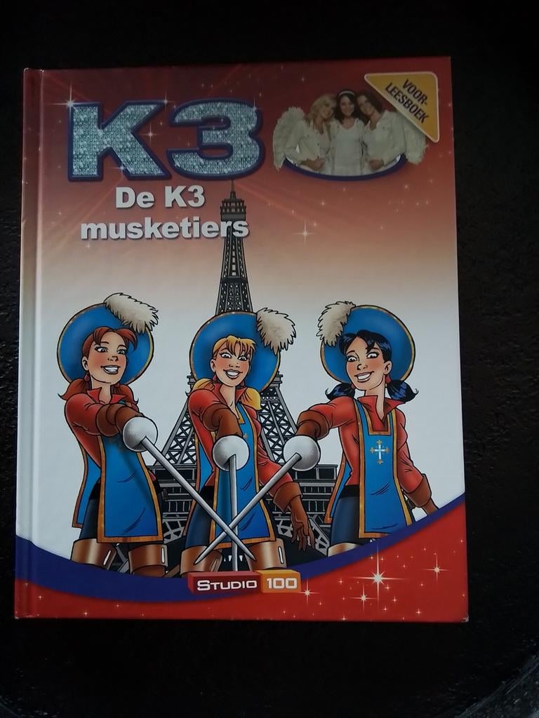 De K3 musketiers voorleesboek, Studio 100, 5 of 6 jaar, Meisje, Ophalen of Verzenden
