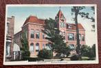 ansichtkaart van Drachten , Ambachtsschool., Verzamelen, Ansichtkaarten | Nederland, Verzenden, 1920 tot 1940, Friesland