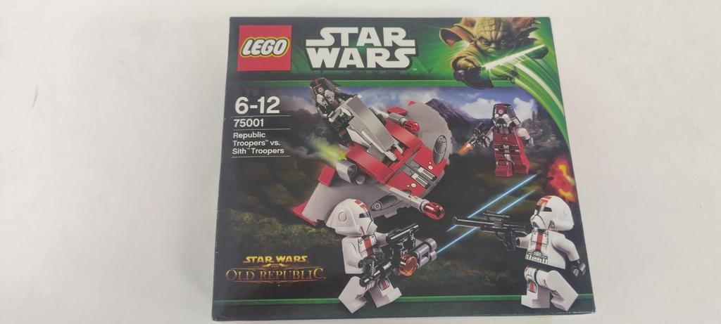 LEGO Star Wars 75001 Republic Troopers vs. Sith Troopers MIS, Ophalen of Verzenden, Nieuw, Complete set, Lego