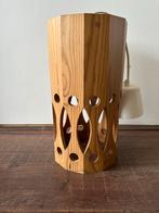 Jaren 60 massief grenen hanglamp LO Nilsson, Ophalen, Gebruikt, Hout, Minder dan 50 cm