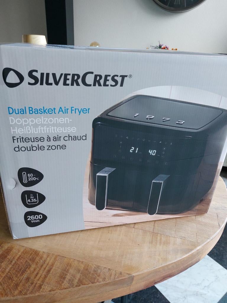 Nieuw in doos hetelucht friteuse, Ophalen of Verzenden, Nieuw, 1500 gram of meer
