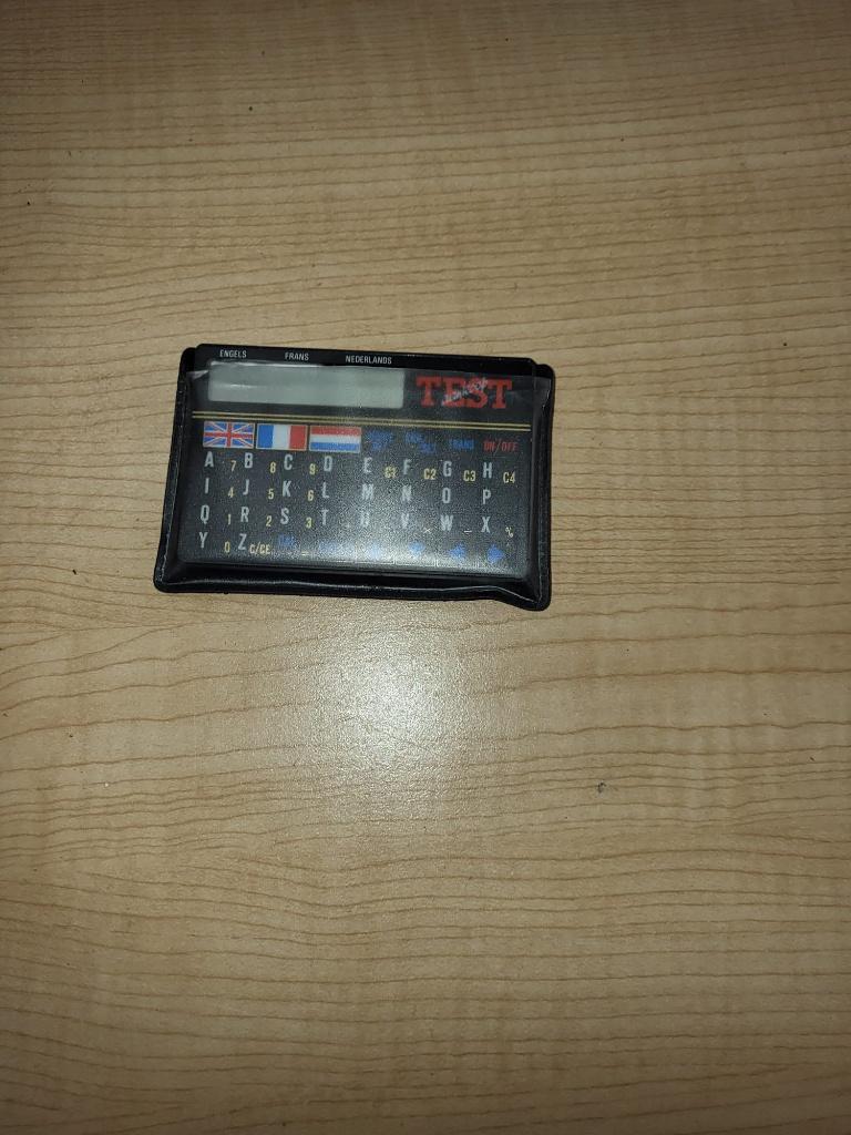 rekenmachine testaankoop, Ophalen of Verzenden, Nieuw