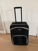 Koffer/ trolley zwart Spilbergen Zgan!, Wieltjes, Hard kunststof, Minder dan 50 cm, Ophalen of Verzenden